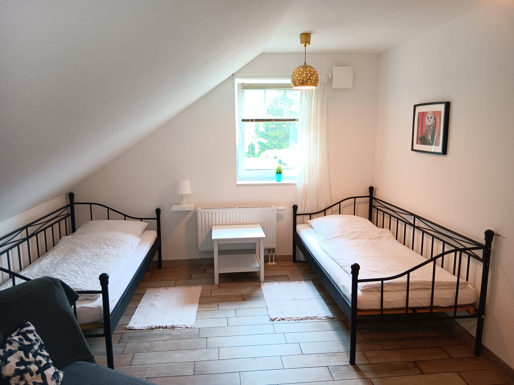 Großes Apartment — Schlafraum