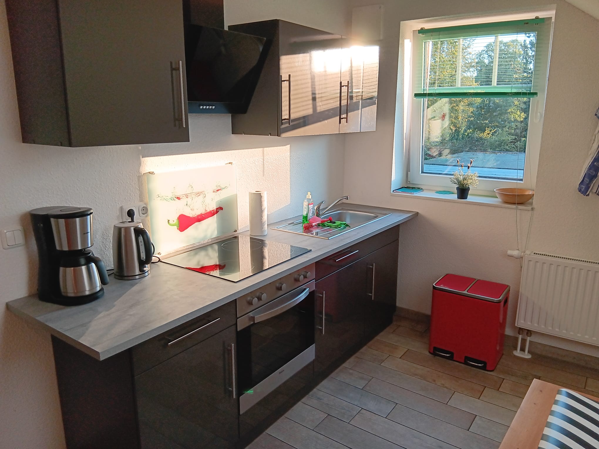 Großes Apartment — Küche